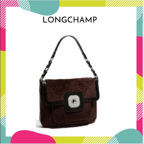 Longchamp Calf Hair Shoulder Bag